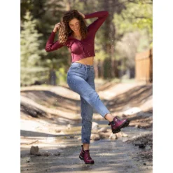 Rowen Gingham Boot 13 Rowen Gingham Boot -ALEGRIA SHOES SALE 0000 ROW 7611