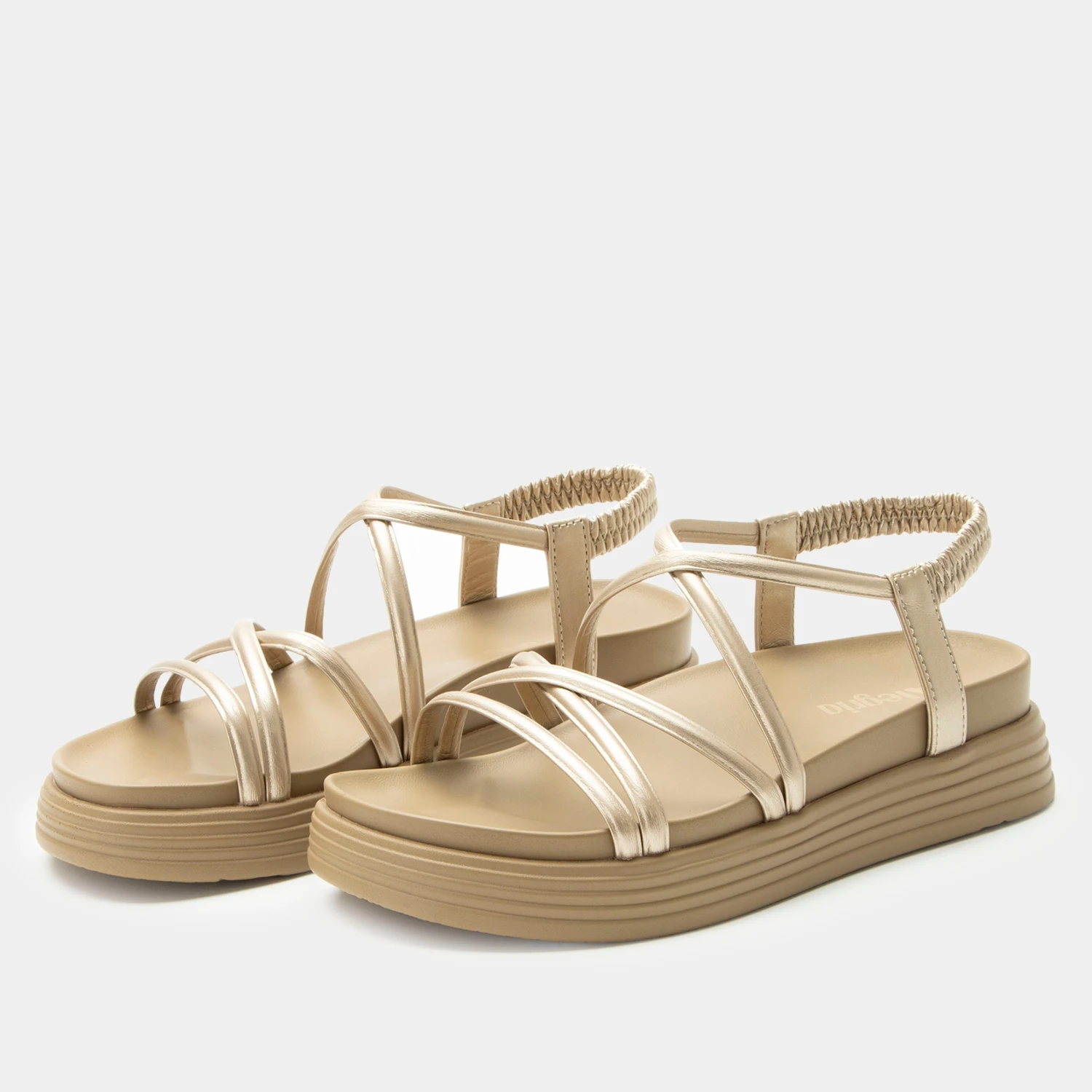 Audie Champagne Sandal 1 Audie Champagne Sandal