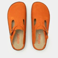 Shoes Classic Orange You Glad Suede Shoe -ALEGRIA SHOES SALE ALG 6406 S4 481c2d63 76e2 4ffb 8d63 3517cb76dd85