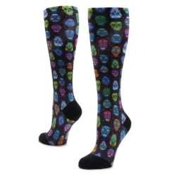 Compression Sugar Skulls Socks -ALEGRIA SHOES SALE ALG 92600 S3