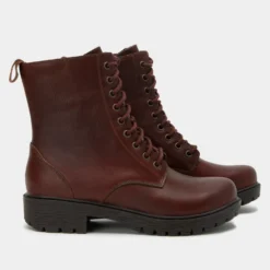 Ari Chestnut Boot -ALEGRIA SHOES SALE ARI 810O S2