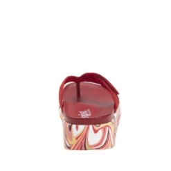 Astara I Got You Babe Red Sandal -ALEGRIA SHOES SALE AST 172 S3