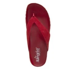 Astara I Got You Babe Red Sandal -ALEGRIA SHOES SALE AST 172 S4