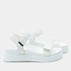 Allyson White Sandal -ALEGRIA SHOES SALE AYS 6439 S2 88858fbd 4478 4405 94d2 a927d9234abc