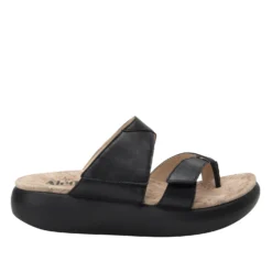 Beatrix Black Sandal 8 Beatrix Black Sandal -ALEGRIA SHOES SALE BEA 601 S2