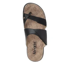 Beatrix Black Sandal 10 Beatrix Black Sandal -ALEGRIA SHOES SALE BEA 601 S4