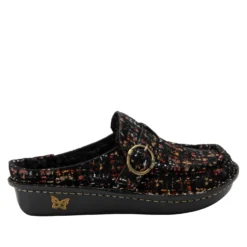 Brigid Autumn Tweed Clog -ALEGRIA SHOES SALE BRI 7587 S2