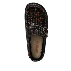 Brigid Autumn Tweed Clog -ALEGRIA SHOES SALE BRI 7587 S4