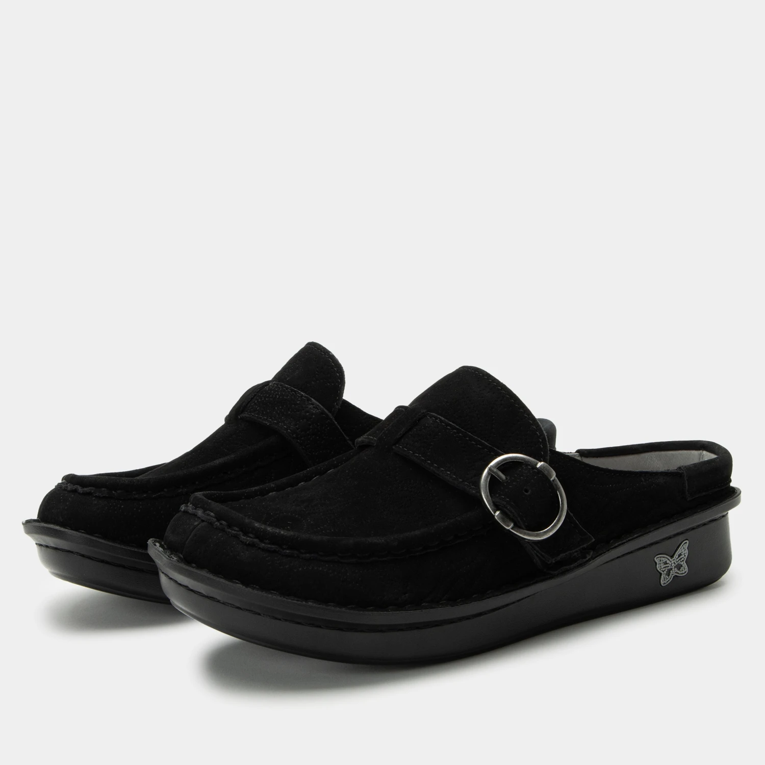 Shoes Brigid La Dee Dottie Black Clog 1 Shoes Brigid La Dee Dottie Black Clog