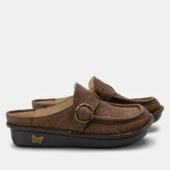 Shoes Brigid La Dee Dottie Brown Clog -ALEGRIA SHOES SALE BRI 8117 S2 b41eda2c a412 4f64 a544 6b50e3bbca18