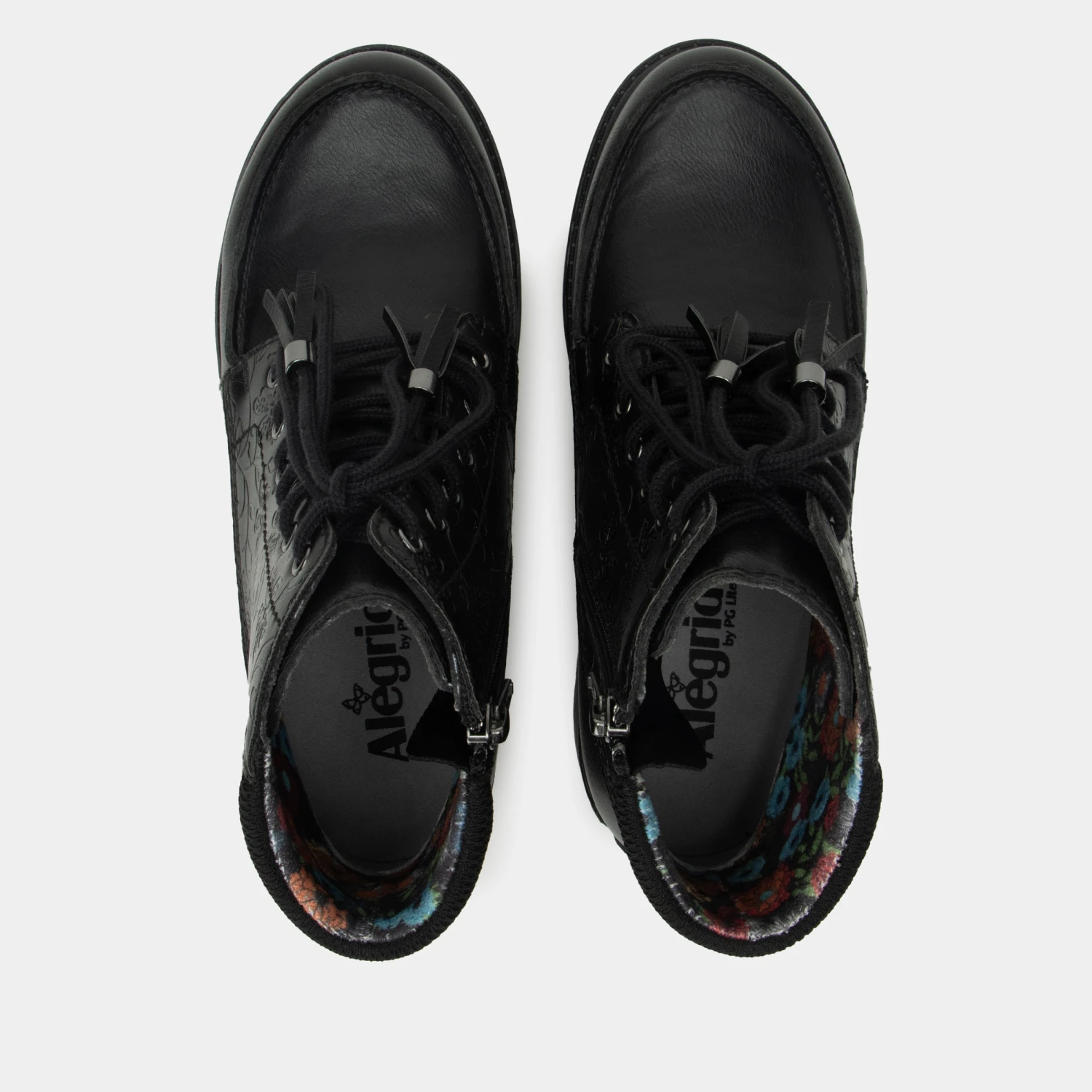 Chevon Embloom Black Boot 5 Chevon Embloom Black Boot - Image 5