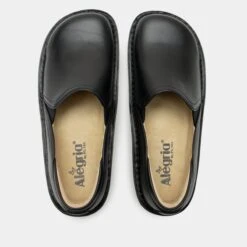 Shoes Debra Black Nappa Shoe -ALEGRIA SHOES SALE DEB 601 S4 1458ed47 0597 4da3 8c92 32c588134d7e