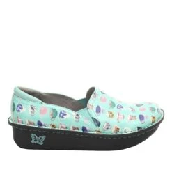 Debra Teacup Aqua Shoe -ALEGRIA SHOES SALE DEB 7607 S2