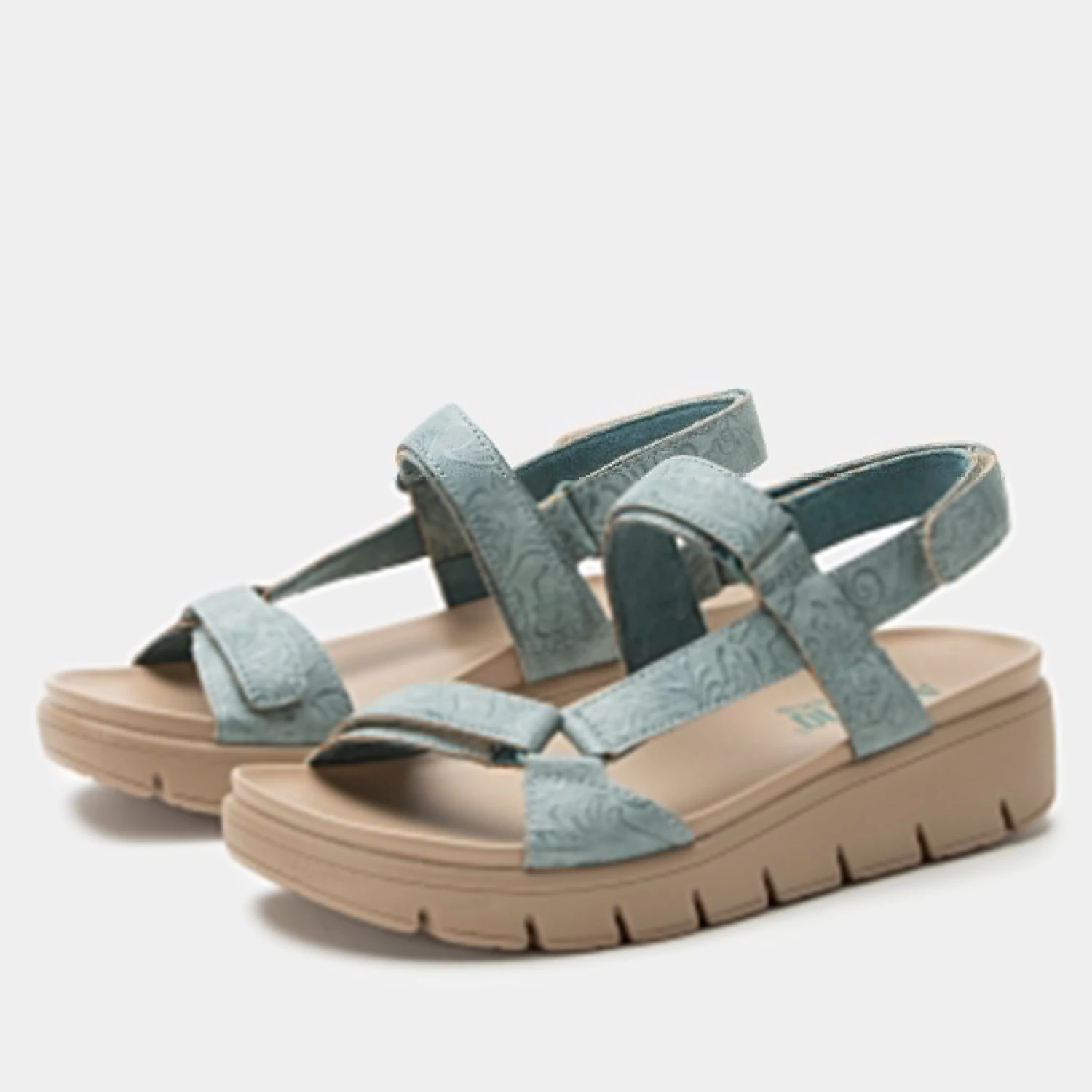 Henna Aged Denim Sandal 1 Henna Aged Denim Sandal