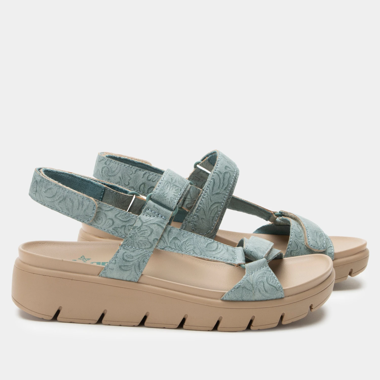 Henna Aged Denim Sandal 3 Henna Aged Denim Sandal - Image 3