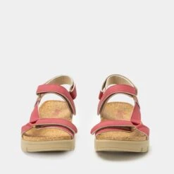 Henna Washed Ruby Sandal -ALEGRIA SHOES SALE HEN 6436 S5