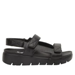 Henlee Black Sandal -ALEGRIA SHOES SALE HLE 7438 S2