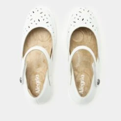 Shoes Hayes White Breeze Shoe -ALEGRIA SHOES SALE HYS 6455 S4 06b6a338 f040 4b35 a414 ba7cb695cc37