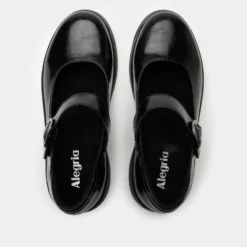 Shoes Jazmine Dapper Black Shoe -ALEGRIA SHOES SALE JAZ 6329 S4 6d3dc09f 7e9d 405e 96e1 6c17e2712026