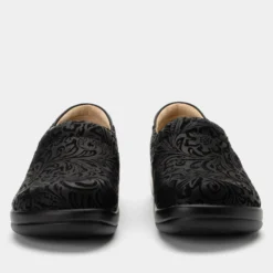 Shoes Keli Black Embossed Paisley Professional Shoe -ALEGRIA SHOES SALE KEL 431 S5 84ecb880 c308 4602 8d4c 29cd71a0b186