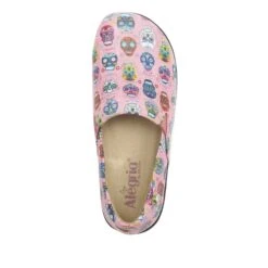 Shoes Keli Sugar Skulls Pink Professional Shoe -ALEGRIA SHOES SALE KEL 7621 S4