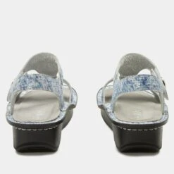 Kerri Sassy Blues Sandal -ALEGRIA SHOES SALE KER 6103 S3