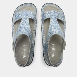 Kerri Sassy Blues Sandal -ALEGRIA SHOES SALE KER 6103 S4