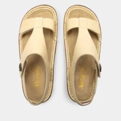 Kerri Ivory Sandal -ALEGRIA SHOES SALE KER 6104 S4