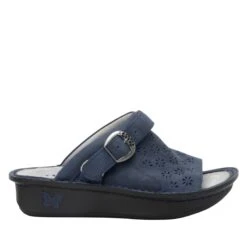 Klover Oiled Navy Sandal -ALEGRIA SHOES SALE KLO 7402 S2