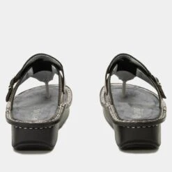 Kennedi Twinkle Pewter Sandal 8 Kennedi Twinkle Pewter Sandal -ALEGRIA SHOES SALE KNN 6101 S3