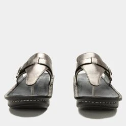 Kennedi Twinkle Pewter Sandal 10 Kennedi Twinkle Pewter Sandal -ALEGRIA SHOES SALE KNN 6101 S5