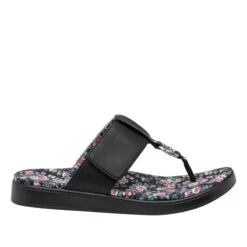 Moxi Enchanting Black Sandal -ALEGRIA SHOES SALE MOX 7541 S2