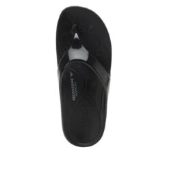 Ode Black Gloss Sandal -ALEGRIA SHOES SALE ODE 7441 S4