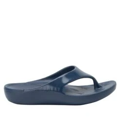 Ode Navy Gloss Sandal 8 Ode Navy Gloss Sandal -ALEGRIA SHOES SALE ODE 7448 S2