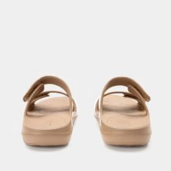 Orbyt Taupe Gloss Sandal -ALEGRIA SHOES SALE ORB 6154 S3