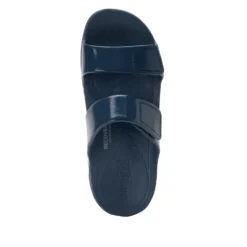 Orbyt Navy Gloss Sandal 10 Orbyt Navy Gloss Sandal -ALEGRIA SHOES SALE ORB 7448 S4