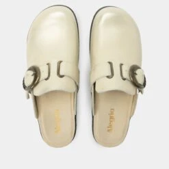 Shoes Osmosis Gold Cream Shoe -ALEGRIA SHOES SALE OSM 6348 S4