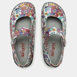 Shoes Paloma Ofrenda White Mary Jane -ALEGRIA SHOES SALE PAL 6164 S4