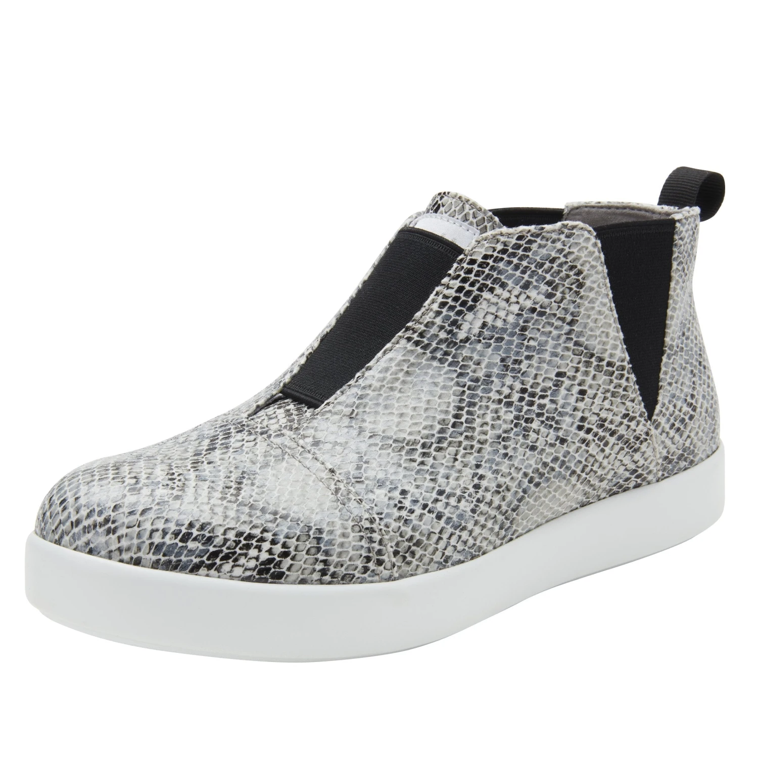 Parker Grey Snake Bootie 1 Parker Grey Snake Bootie