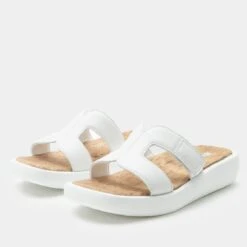 Portia All White Sandal