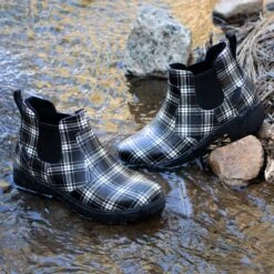 Rowen Plaid Boot -ALEGRIA SHOES SALE ROW 7610 SX2