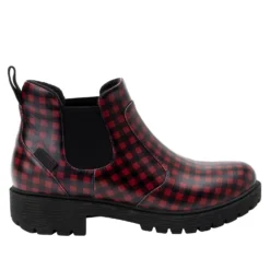 Rowen Gingham Boot 9 Rowen Gingham Boot -ALEGRIA SHOES SALE ROW 7611 S2