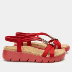 Roz True Red Sandal -ALEGRIA SHOES SALE ROZ 6134 S2 805208e4 35a7 47f9 8461 be67909cbd44
