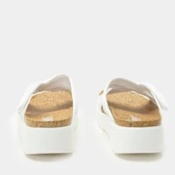 Rylie White Sandal -ALEGRIA SHOES SALE RYE 6439 S3 43868510 b739 4c7e a3e1 425b1777781d