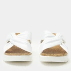 Rylie White Sandal -ALEGRIA SHOES SALE RYE 6439 S5 4d839dac 7a9a 41a9 973d cfe8941abbd0