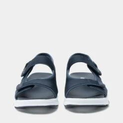 Sandie Poppy Pop Blue Sandal -ALEGRIA SHOES SALE SDI 6156 S5