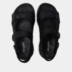 Sandie Black Sandal -ALEGRIA SHOES SALE SDI 6208 S4