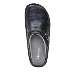 Seville Croco Noche Clog -ALEGRIA SHOES SALE SEV 7815 S4