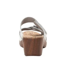 Sierra Delicut White Sandal -ALEGRIA SHOES SALE SIE 7408 S3