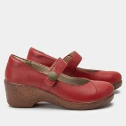 Shoes Sofi Red Shoe -ALEGRIA SHOES SALE SOF 645 S2 03bc7d49 1ee7 4c69 896e 3173a9b122bd